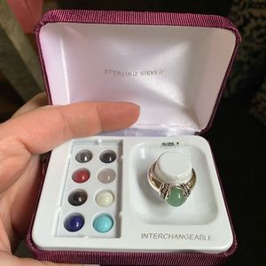 Sterling silver interchangeable ring. NWT